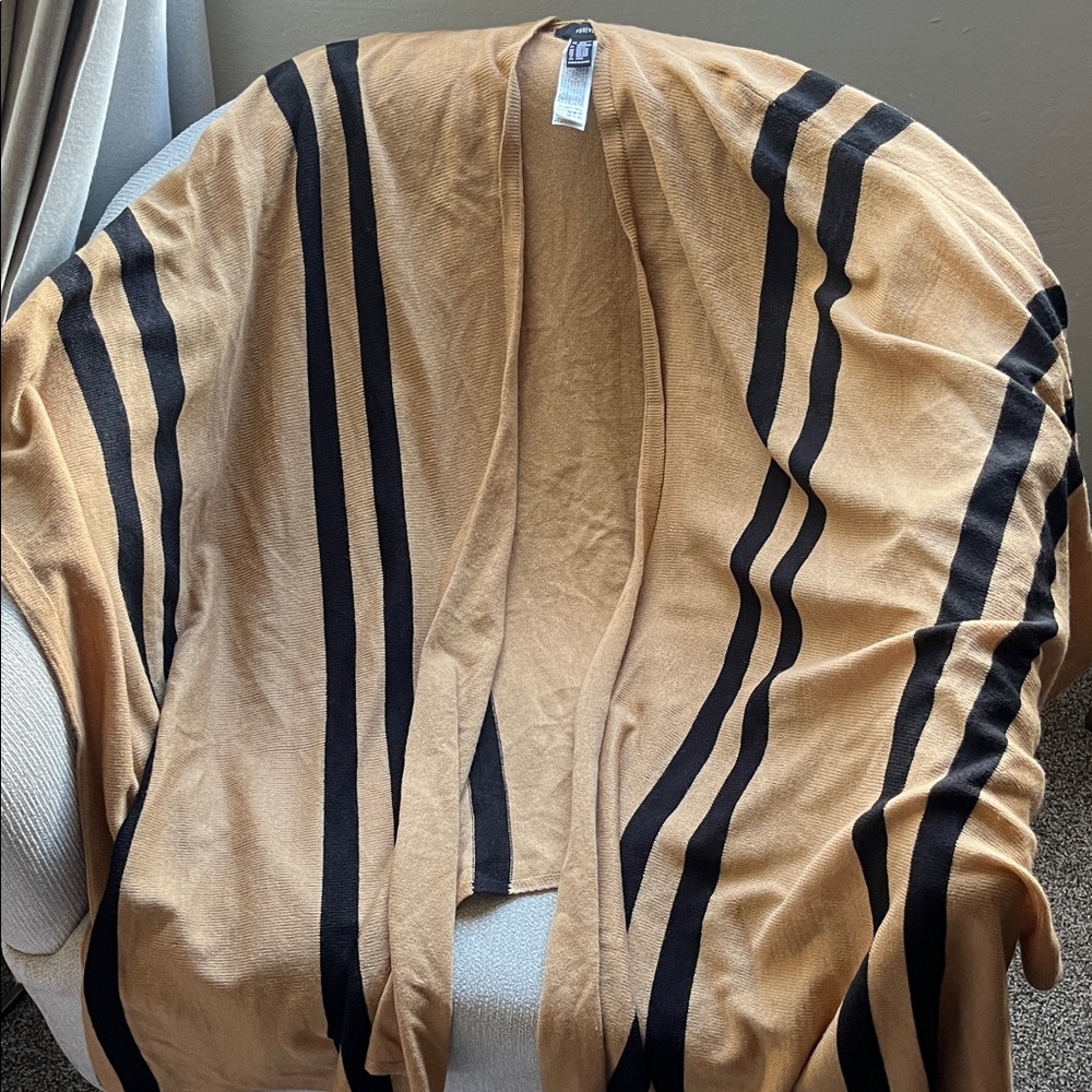 Forever 21 Camel Knit Cardigan